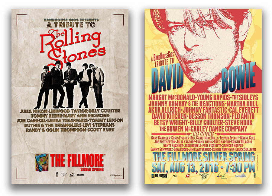 Band House Gigs Posters