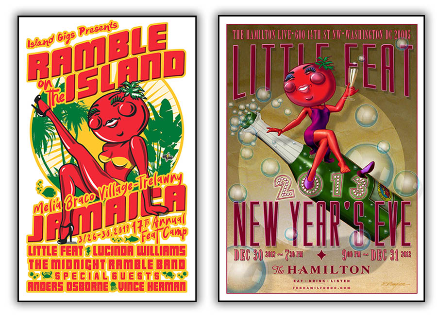Little Feat Event Posters