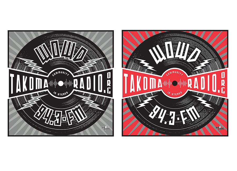 WOWD Takoma Radio Logos