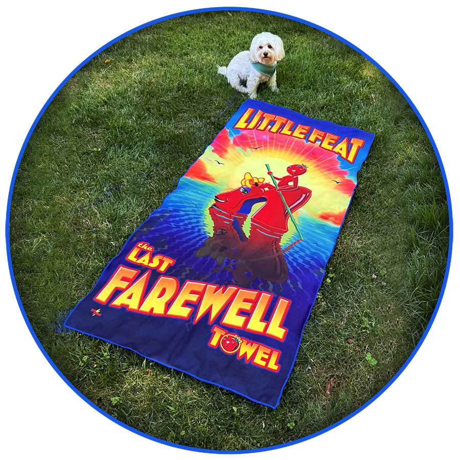 Little Feat Beach Towel