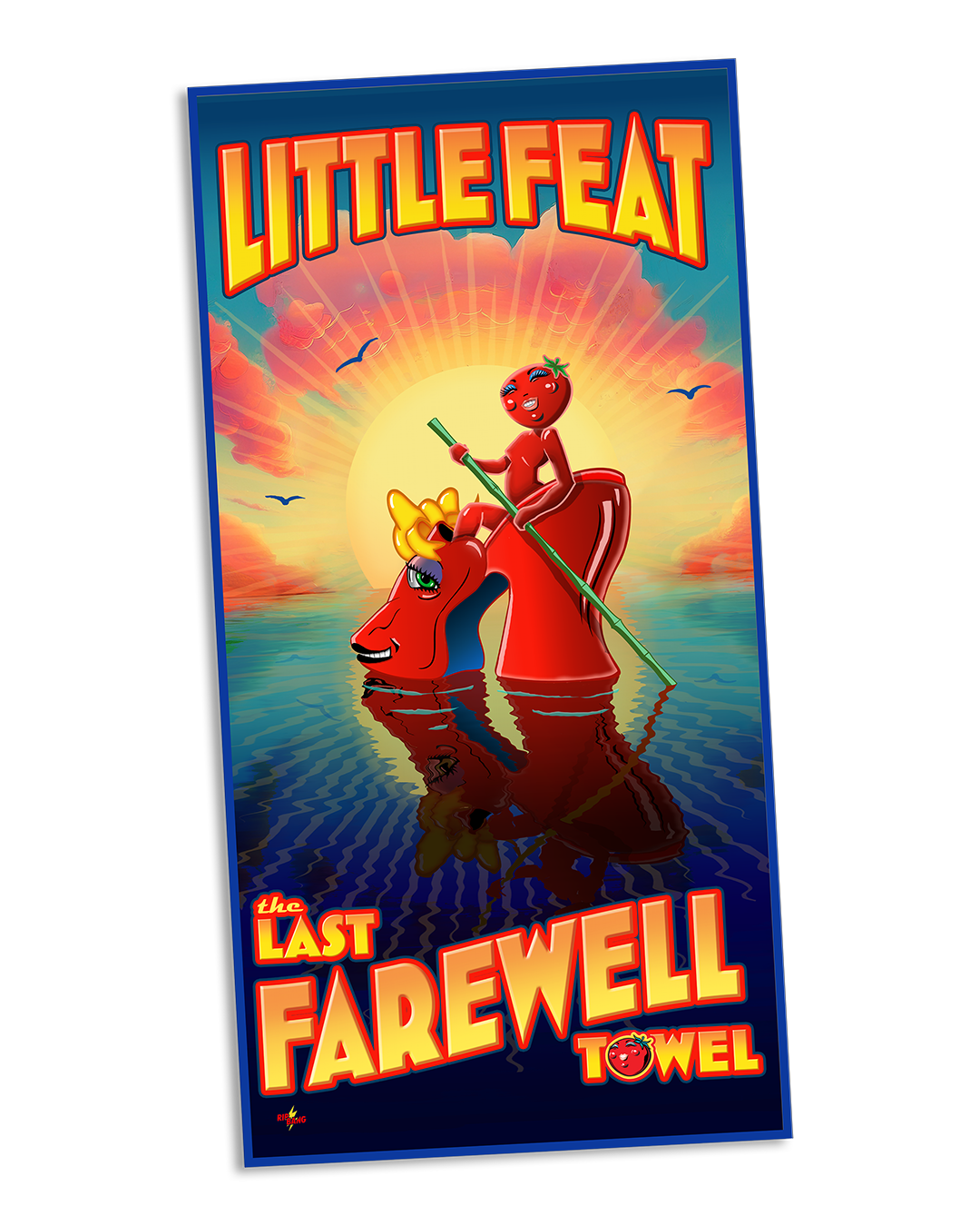 Little Feat Beach Towel